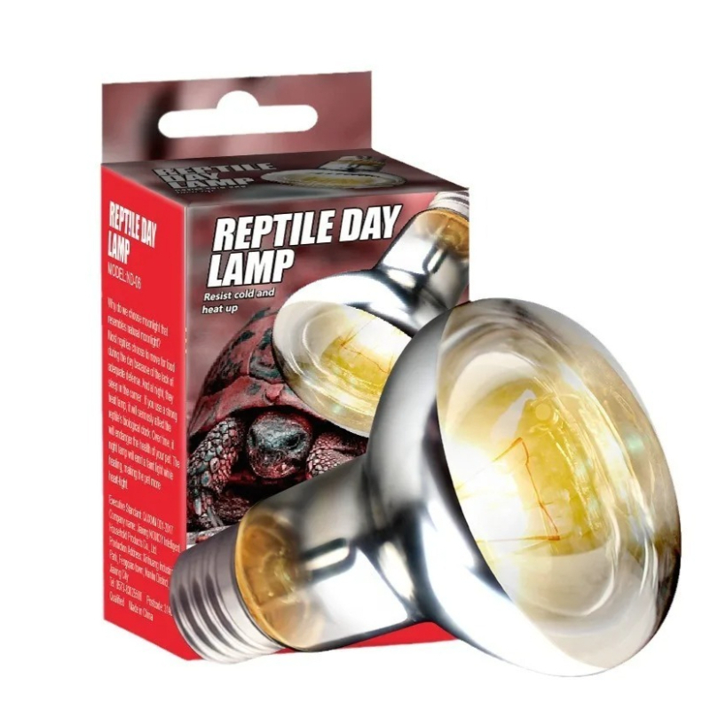 Calcium Powder Reptile - Lampu Pemanas Reptil 40W/60W Simulasi Sinar