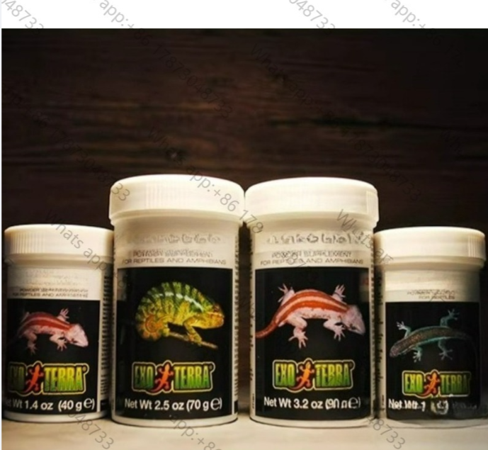 Vitamin D3 Reptile - Bubuk Kalsium Reptil Dengan & Tanpa