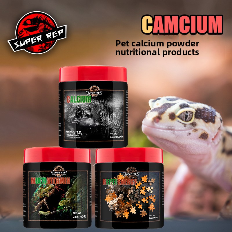 Vitamin D3 Reptile - Campuran Kalsium Pro-Vitamin & Probiotik Reptil