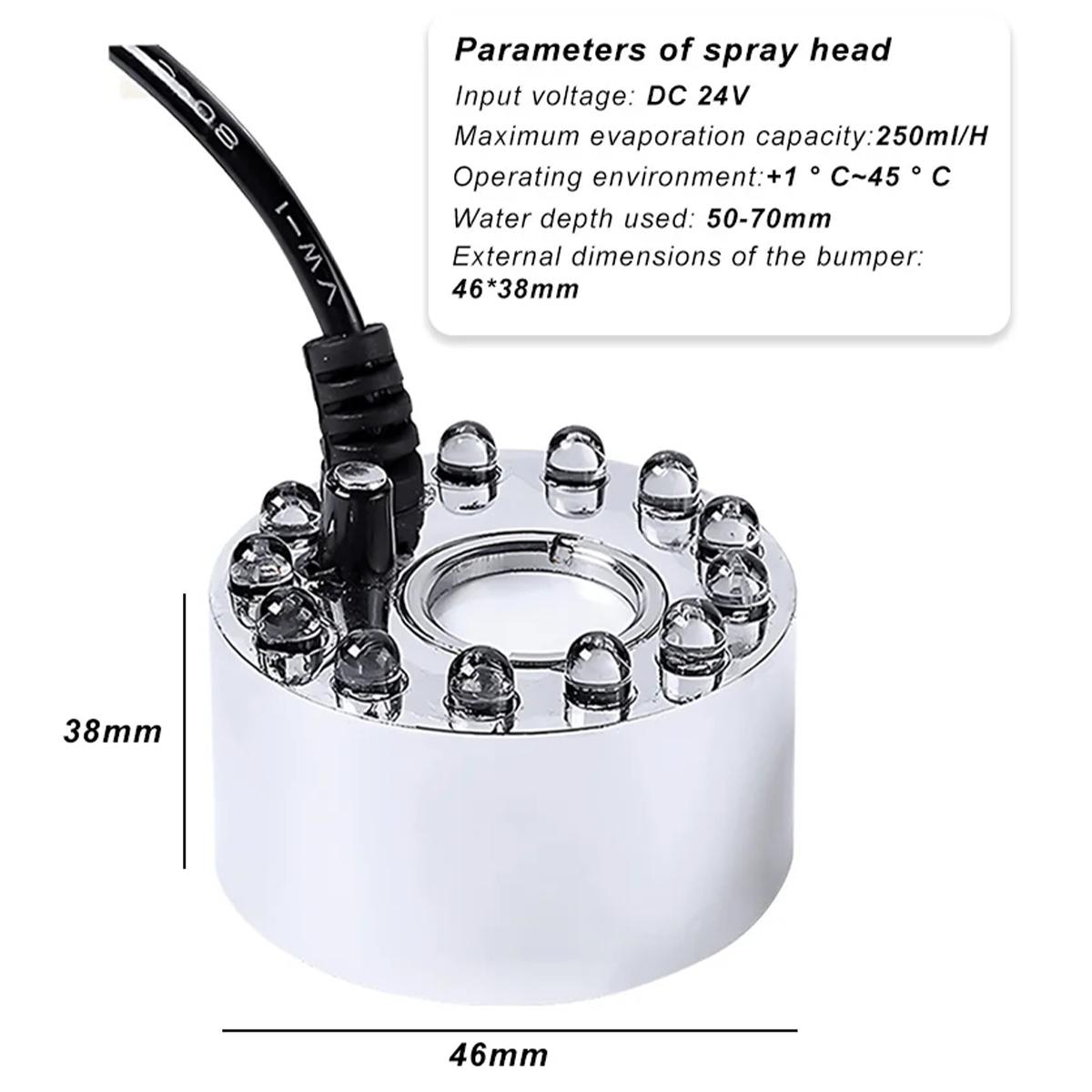 Mesin Pembuat Kabut Mini LED F - Terrarium Fogger Ultrasonic ulasan dan harga